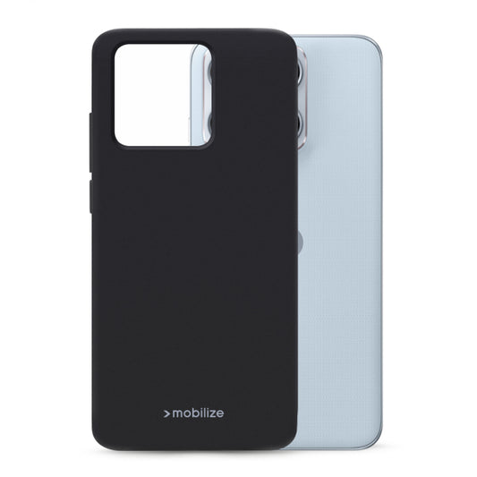 Mobilize Rubber Gelly Case Motorola Edge 70 Fusion Matt Black