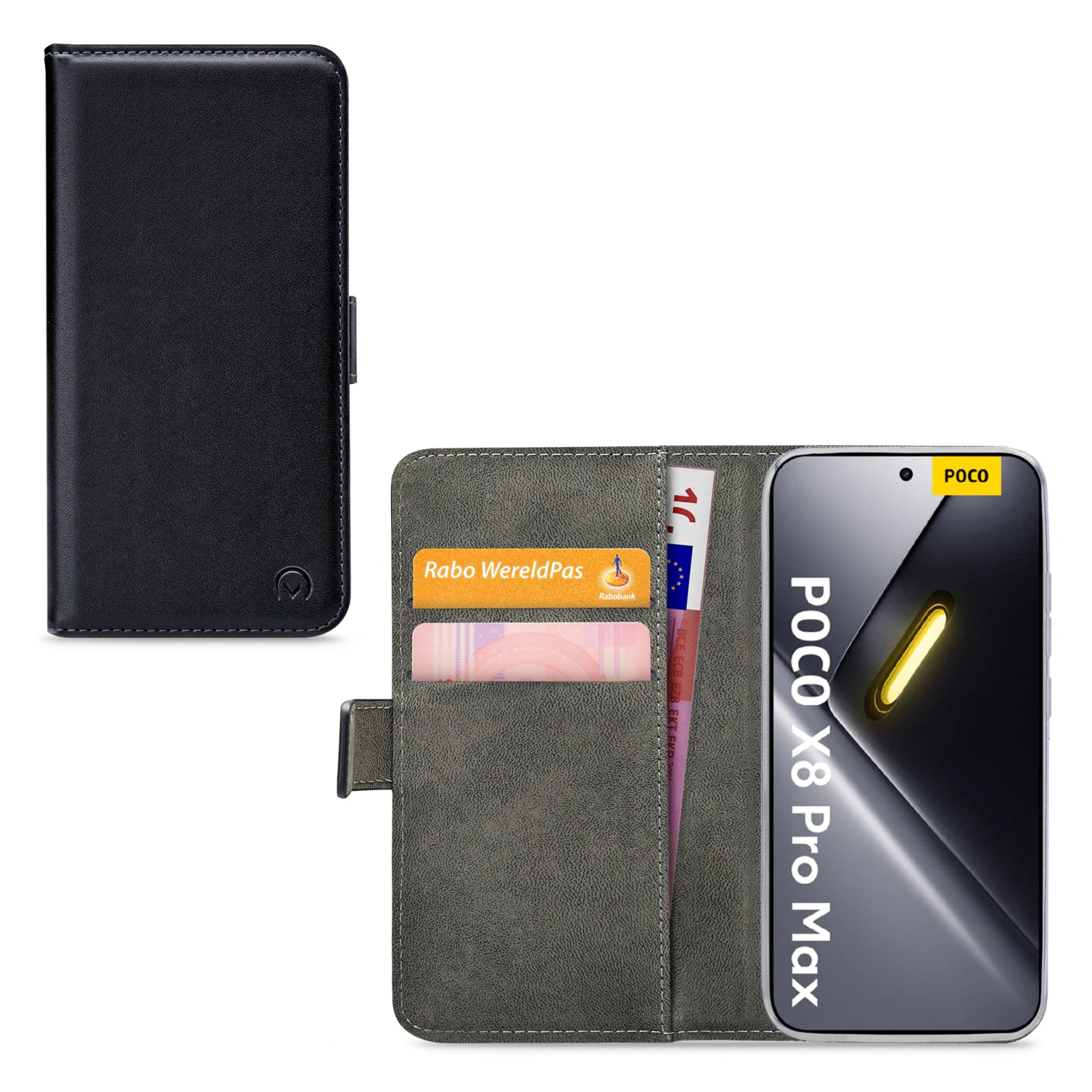 Mobilize Classic Gelly Wallet Book Case Xiaomi Poco X8 Pro Max 5G Black