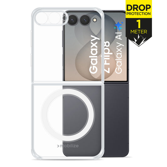 Mobilize Magsafe Compatible Naked Protection Case for Samsung Galaxy Z Flip8 5G Clear