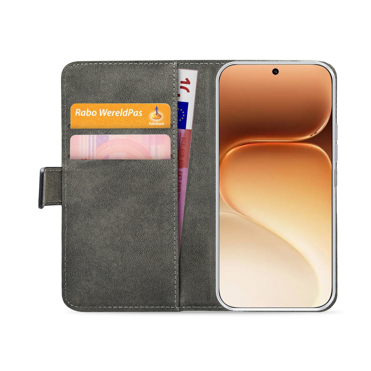 Mobilize Classic Gelly Wallet Book Case Honor 600 Pro Black
