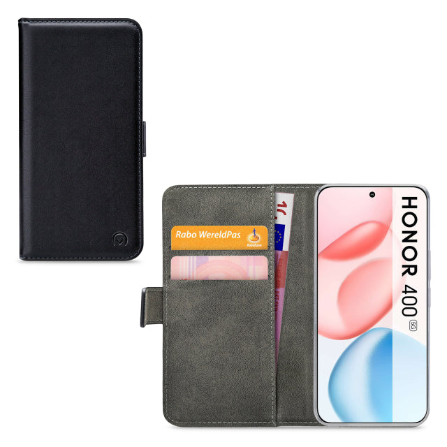 Mobilize Classic Gelly Wallet Book Case Honor 600 Black