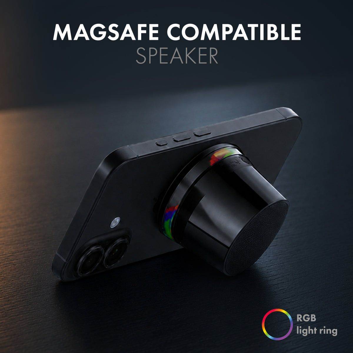 My Style MagSnap BT Speaker MagSafe Compatible Black