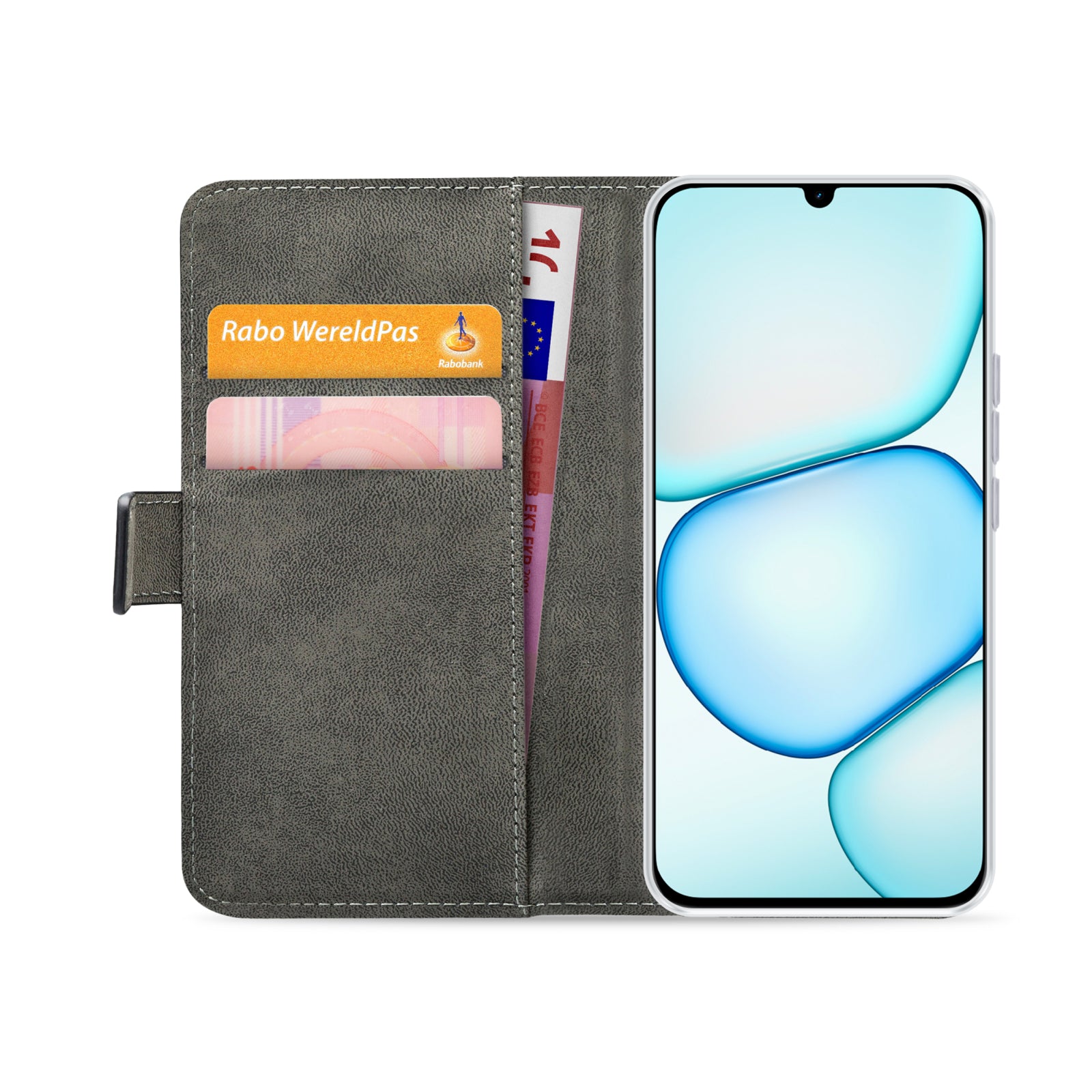 Mobilize Classic Gelly Wallet Book Case realme C100 5G Black