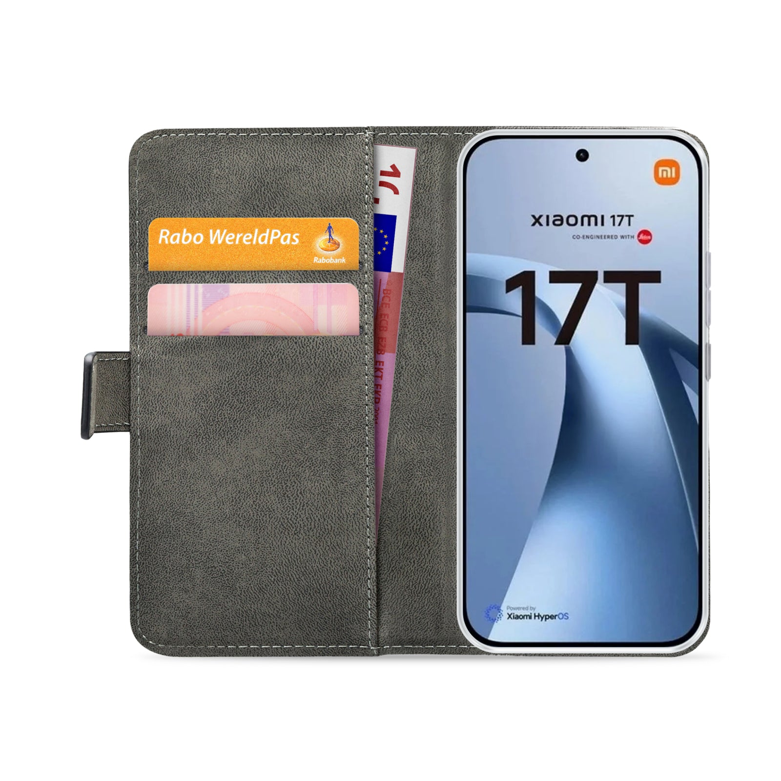 Mobilize Classic Gelly Wallet Book Case Xiaomi 17T Black