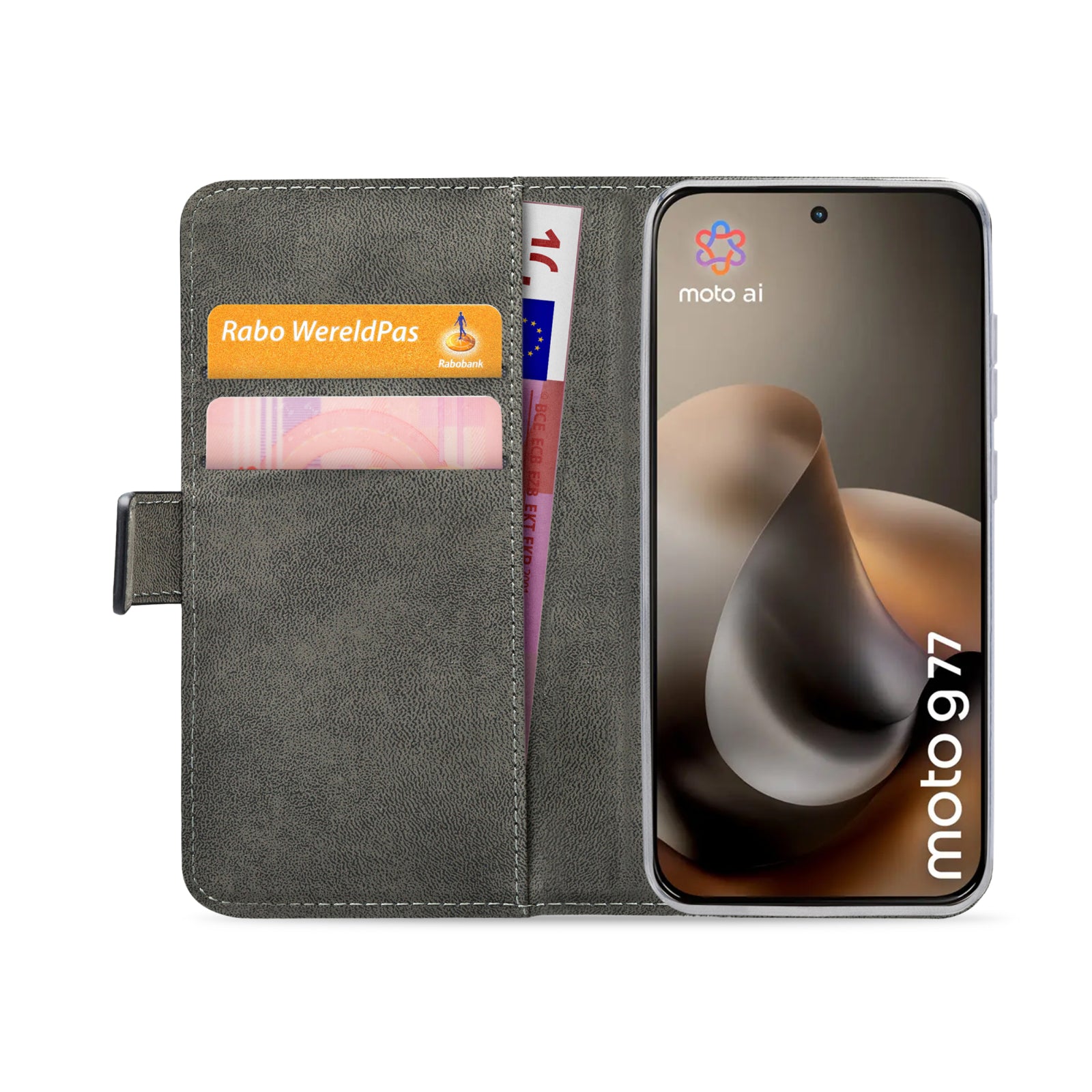 Mobilize Classic Gelly Wallet Book Case Motorola Moto G37 Black