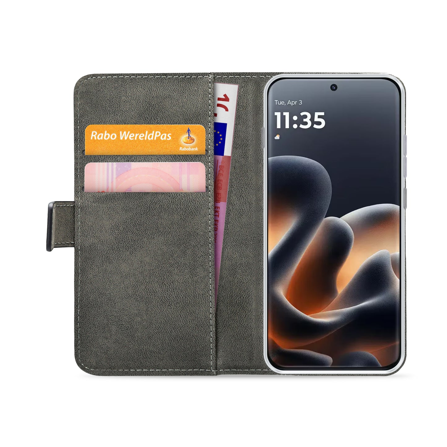 Mobilize Classic Gelly Wallet Book Case Motorola Edge 70 Pro Black