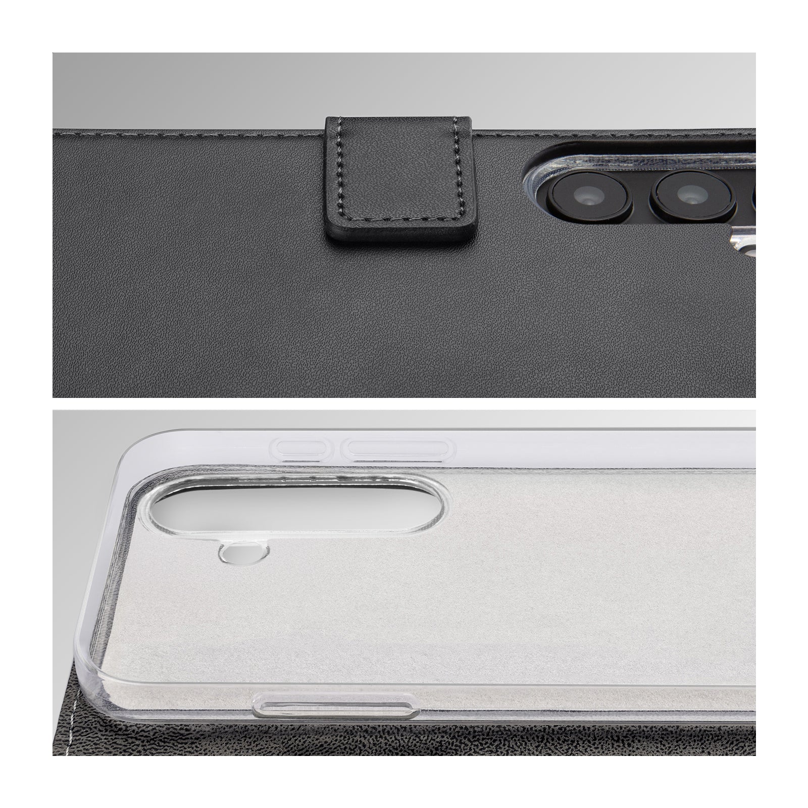 Mobilize Classic Gelly Wallet Book Case OPPO Reno16 5G Black