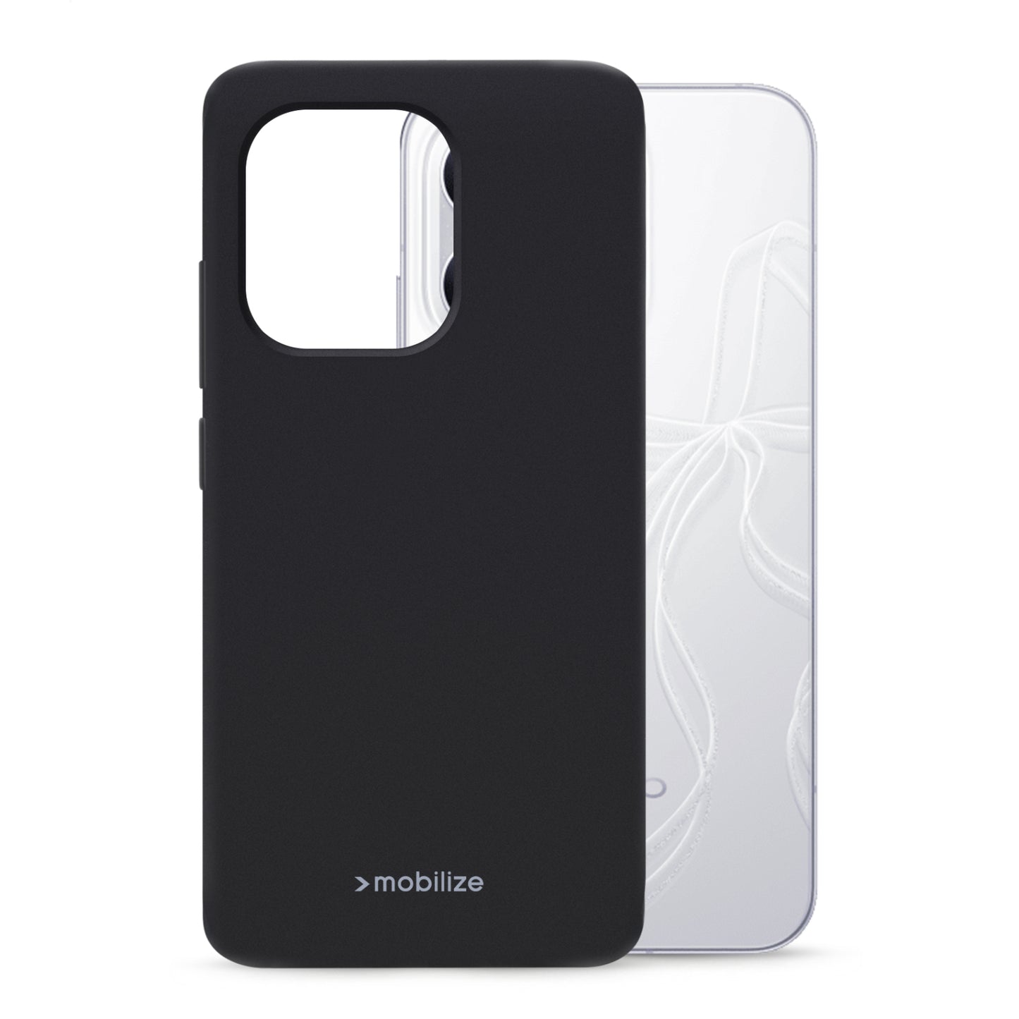 Mobilize Rubber Gelly Case OPPO Reno16 Pro 5G Matt Black