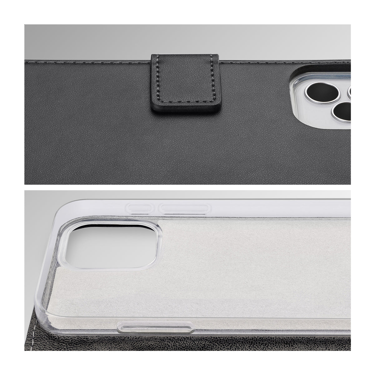 Mobilize Classic Gelly Wallet Book Case Apple iPhone 17 Pro/18 Pro Black