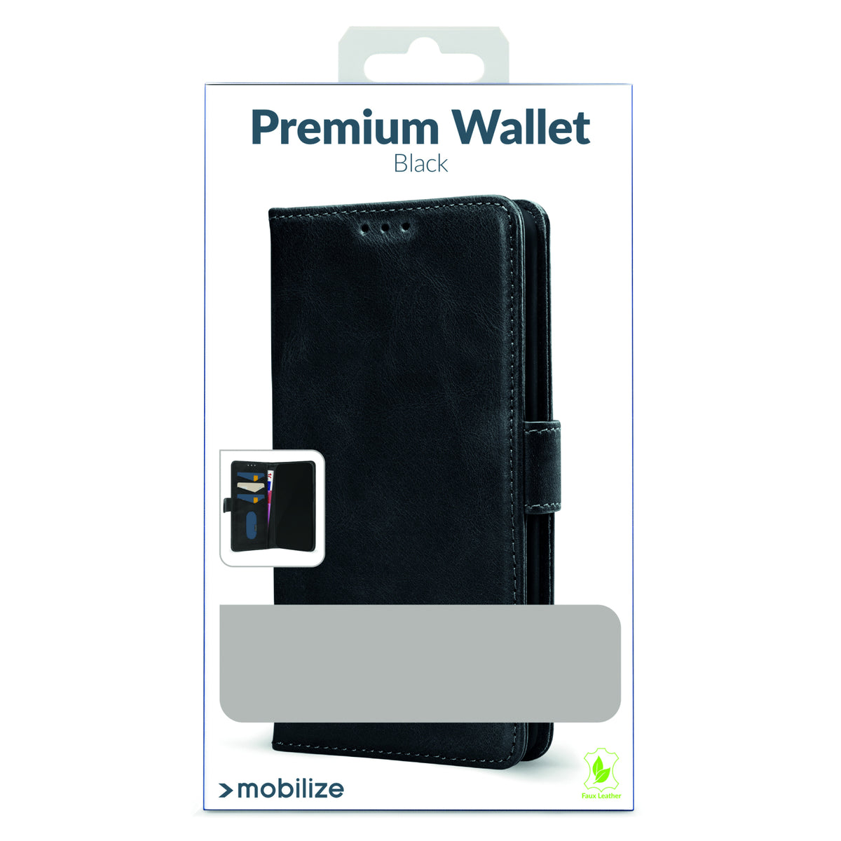 Mobilize Premium Gelly Wallet Book Case Apple iPhone 17 Pro/18 Pro Black