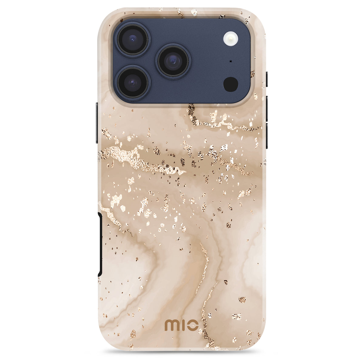 MIO Gold Marble Magsafe Compatible for iPhone 17 Pro/18 Pro