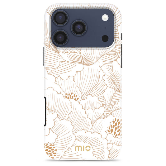 MIO White Roses Magsafe Compatible for iPhone 17 Pro/18 Pro