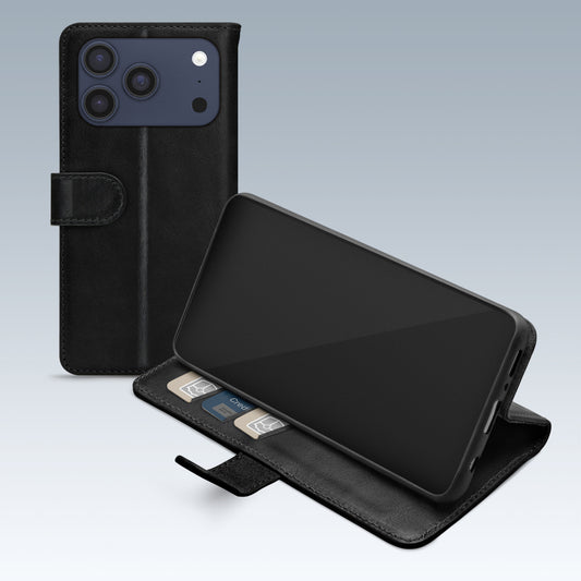 Mobilize Premium Gelly Wallet Book Case Apple iPhone 17 Pro Max/18 Pro Max Black