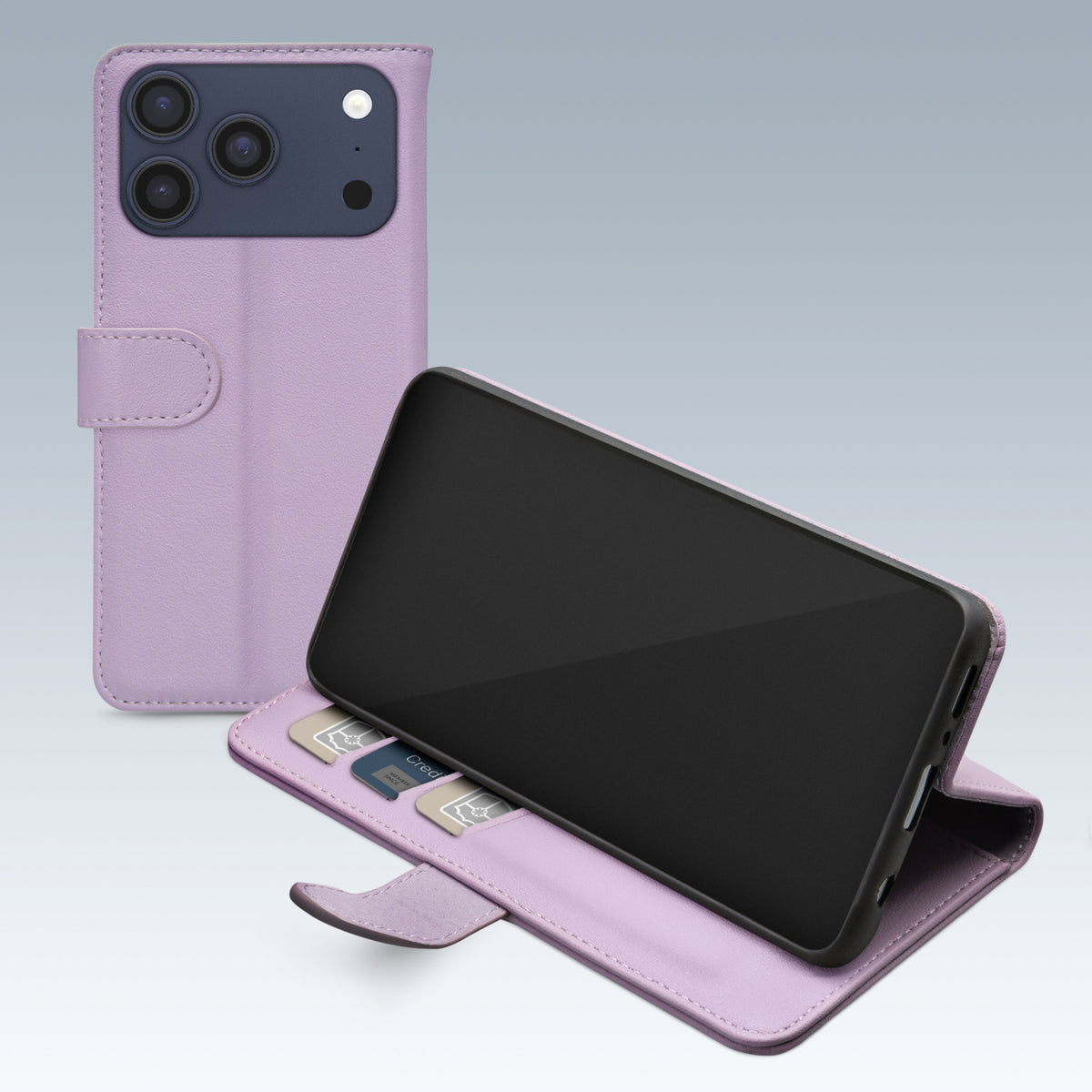 Mobilize Premium Gelly Wallet Book Case Apple iPhone 17 Pro Max/18 Pro Max Purple