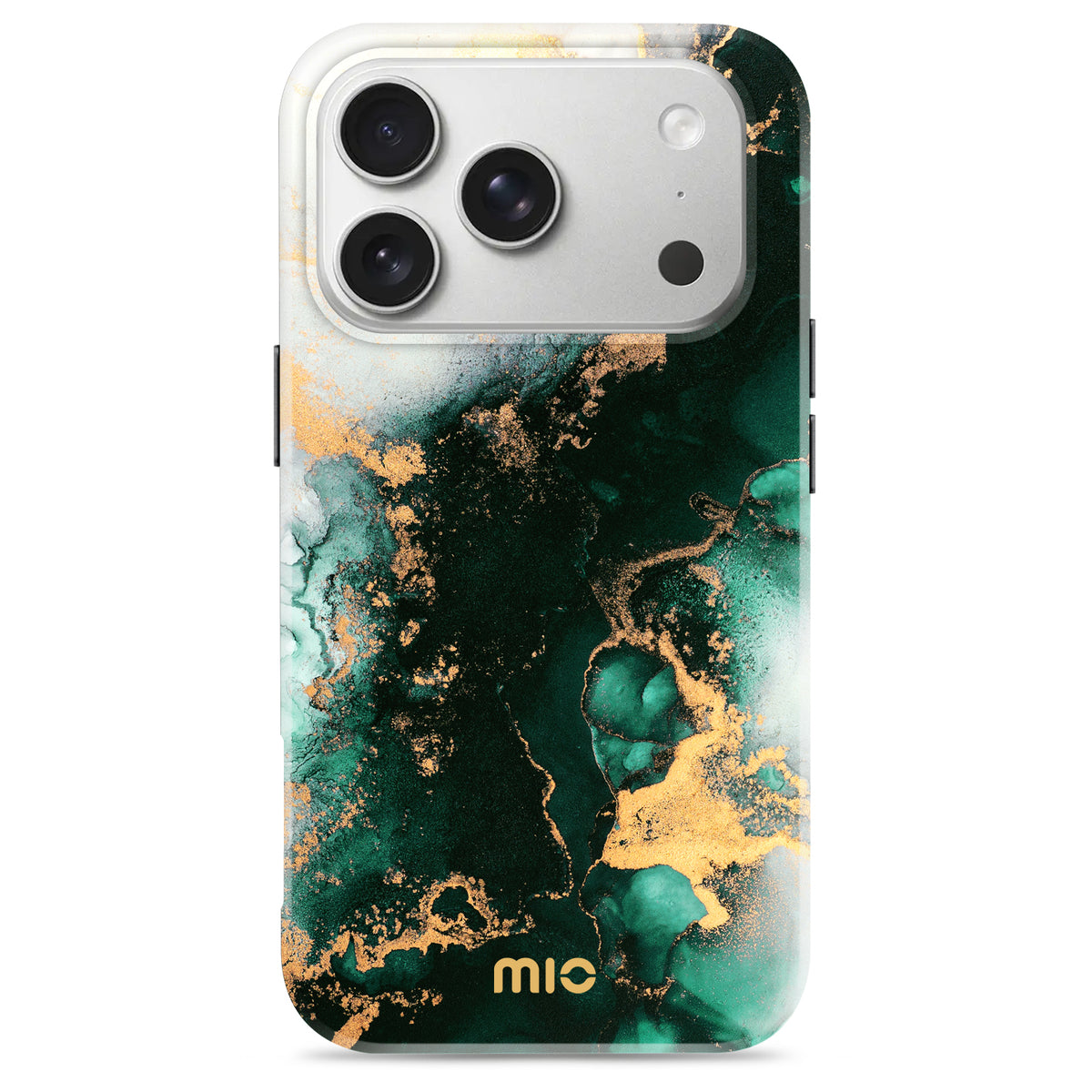 MIO Green Marble Magsafe Compatible for iPhone 17 Pro Max/18 Pro Max