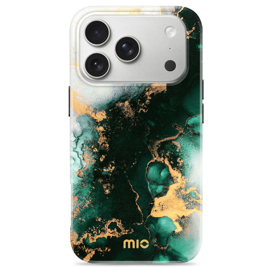 MIO Green Marble Magsafe Compatible for iPhone 17 Pro Max/18 Pro Max