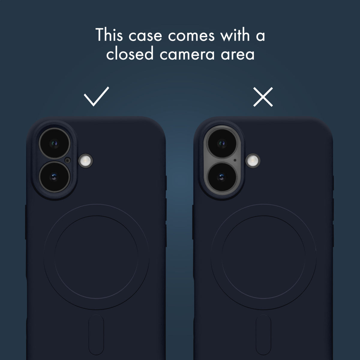 My Style Protective Flex Magsafe Compatible Case for iPhone 17 Pro Max/18 Pro Max Midnight Blue