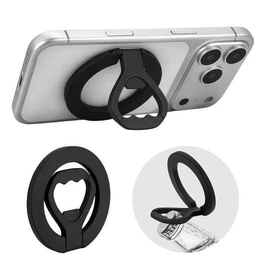 My Style MagPop MagSafe Compatible Zinc Alloy Bottle Opener Black