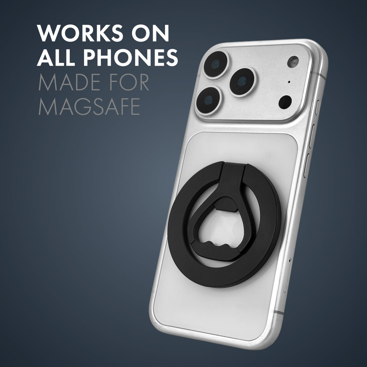 My Style MagPop MagSafe Compatible Zinc Alloy Bottle Opener Black