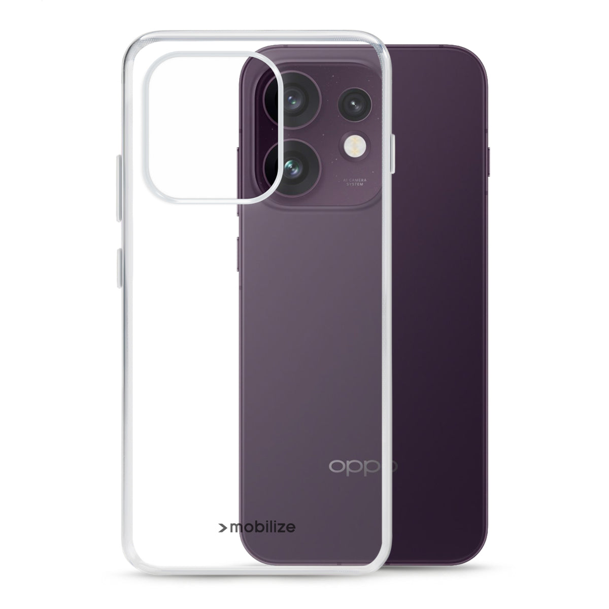 Mobilize Gelly Case OPPO Reno16 F 5G/Reno16 FS 5G Clear