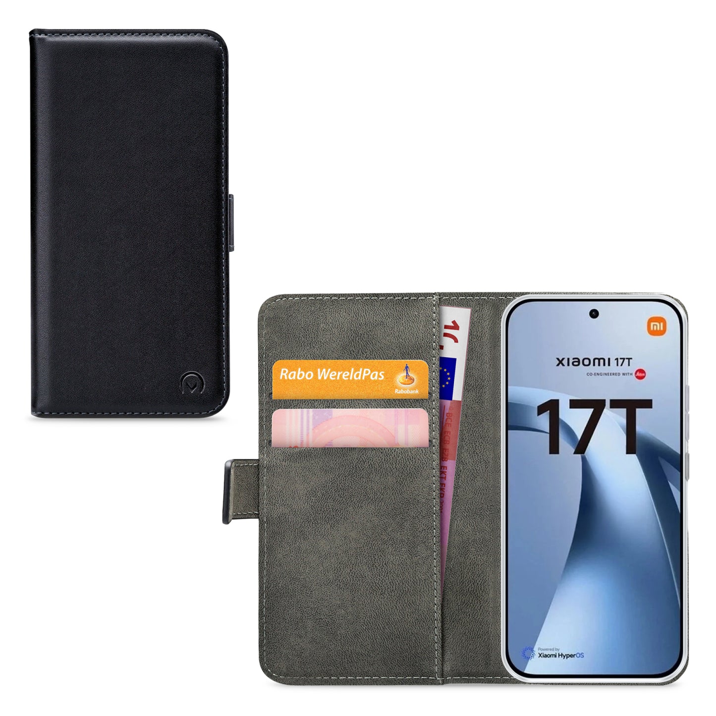 Mobilize Classic Gelly Wallet Book Case Xiaomi 17T Pro Black