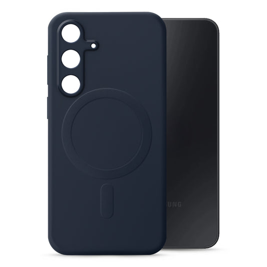 My Style Protective Flex Magsafe Compatible Case for Samsung Galaxy S25 FE 5G/S26 FE 5G Midnight Blue