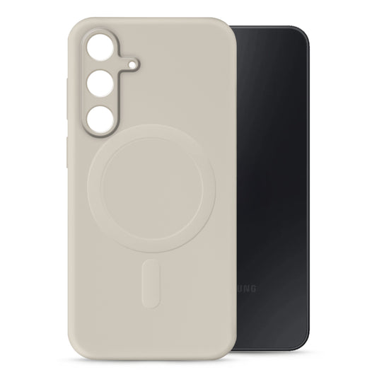 My Style Protective Flex Magsafe Compatible Case for Samsung Galaxy S25 FE 5G/S26 FE 5G Antique White