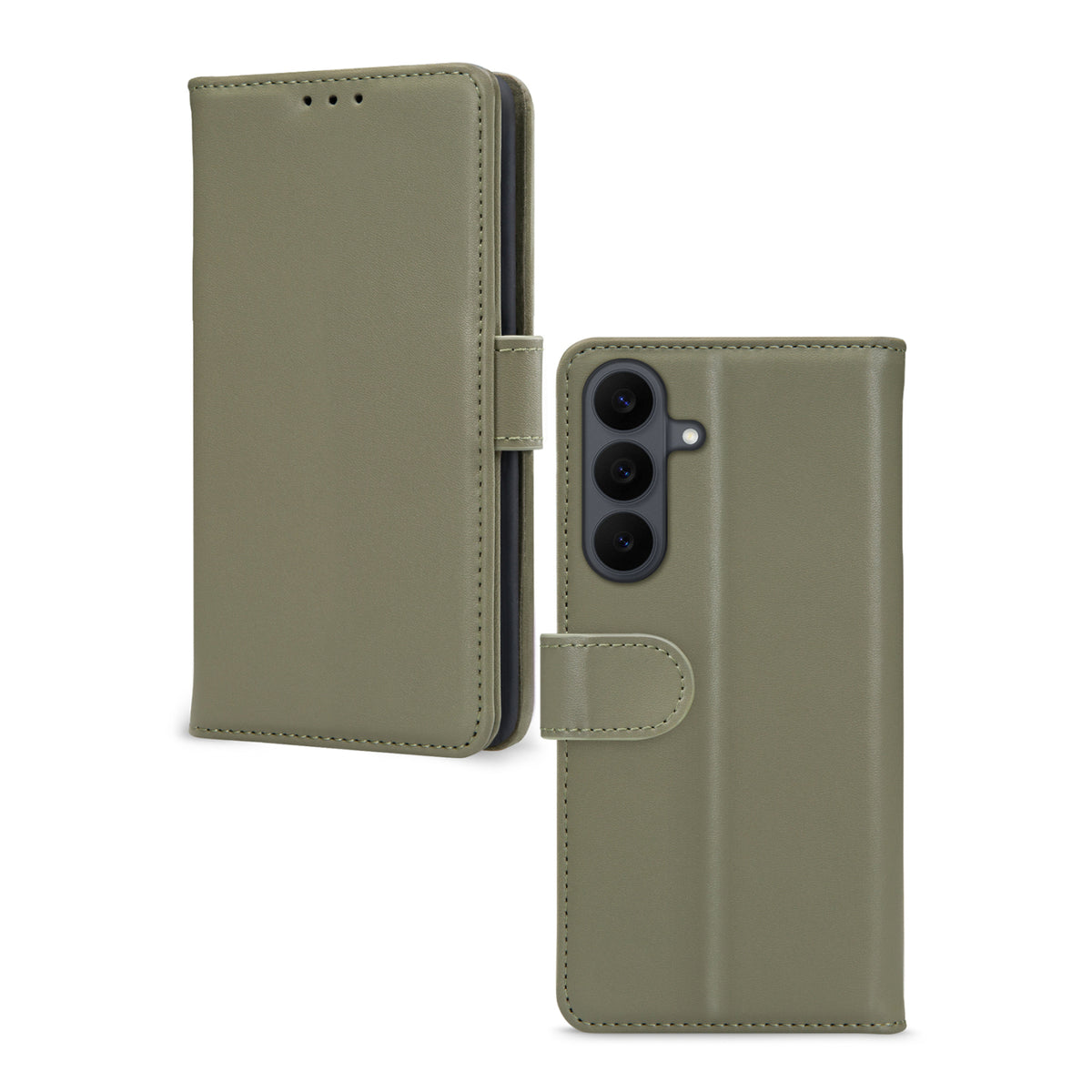 Mobilize Premium Gelly Wallet Book Case Samsung Galaxy S25 FE 5G/S26 FE 5G Green