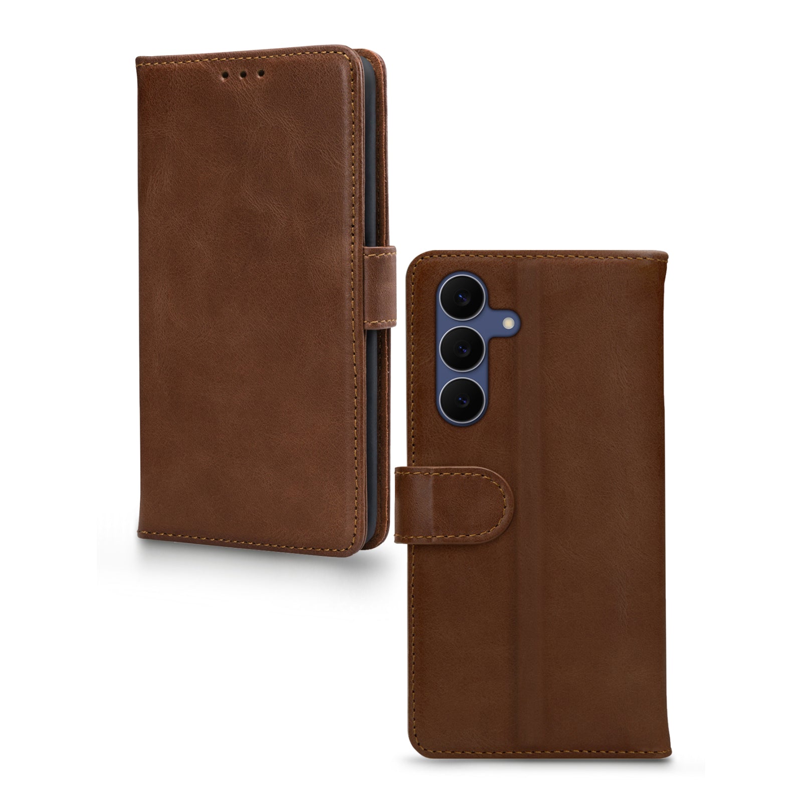 Mobilize Leather Wallet Samsung Galaxy S25 FE 5G/S26 FE 5G Brown