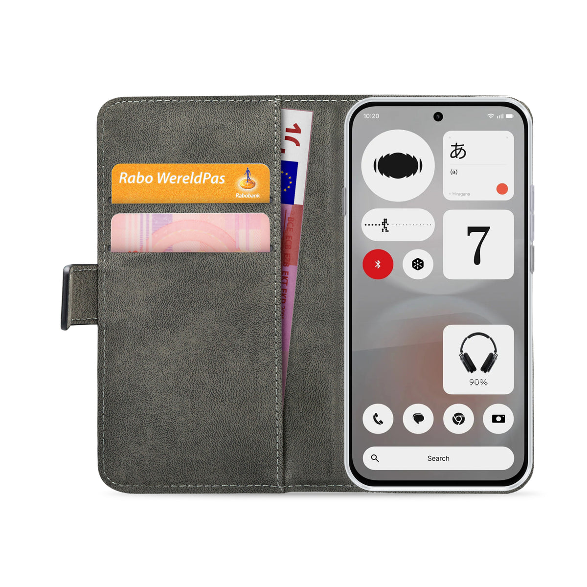 Mobilize Classic Gelly Wallet Book Case Nothing Phone (4b) Black