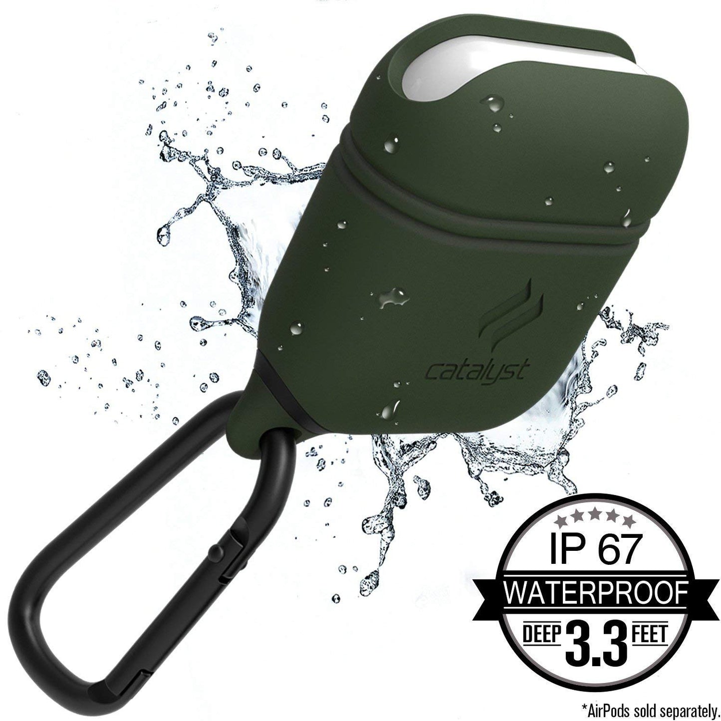 Catalyst Waterproof Case Apple Airpods Army Green