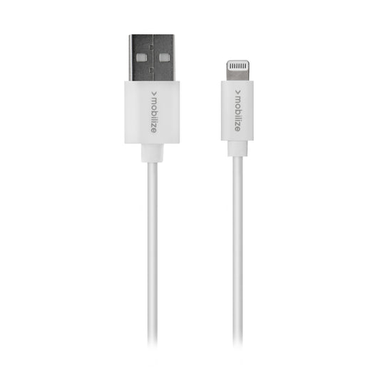 Mobilize Cable USB to Apple MFi Lightning 1m. 12W White (BULK)