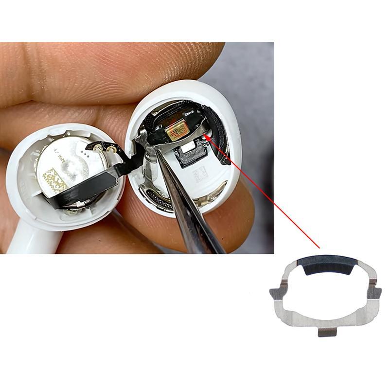 Metalen speaker- en accuhouder voor Apple AirPods 4 (links/rechts)