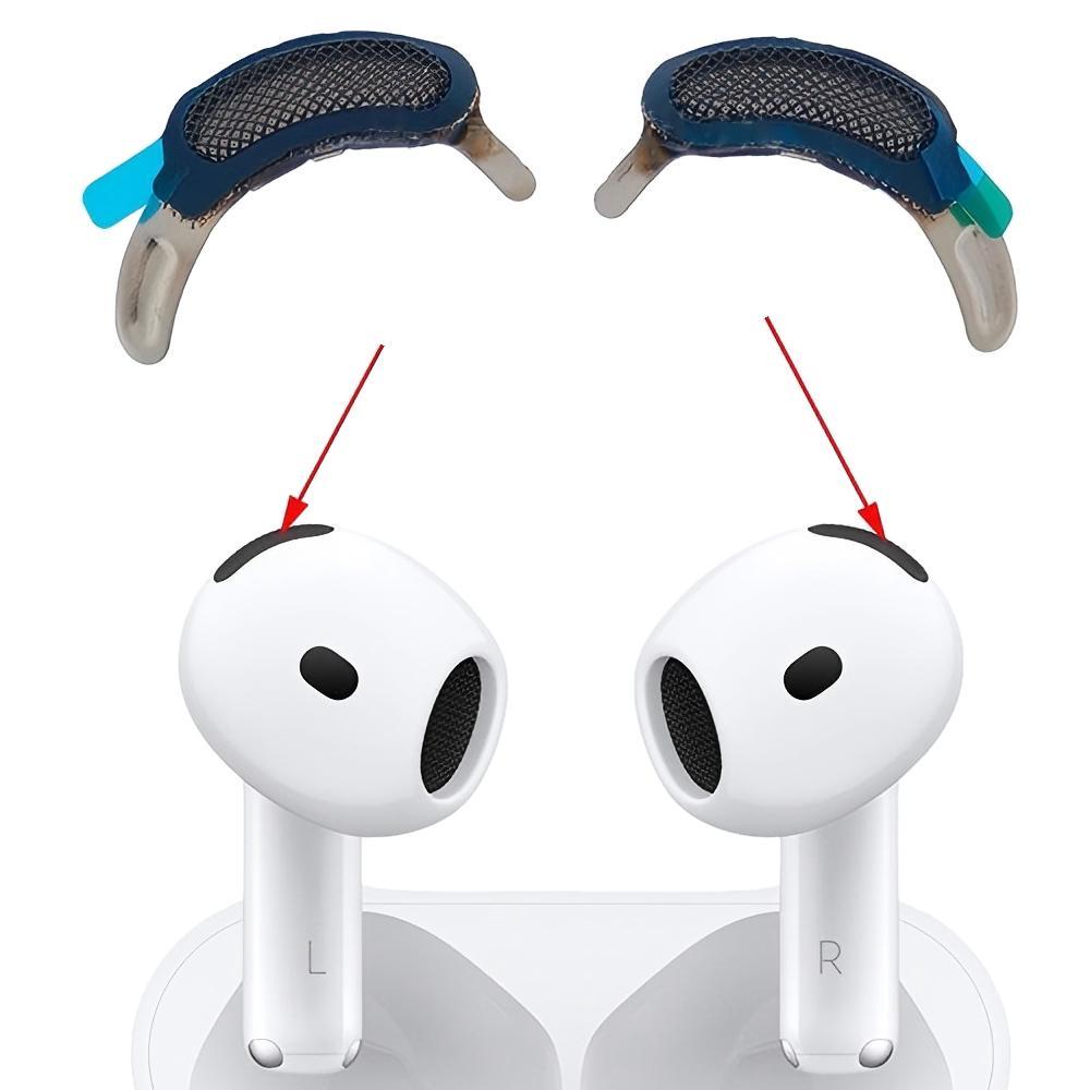 Stofmesh bovenzijde voor Apple AirPods 4 (links/rechts)