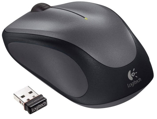 Logitech Wireless Mouse M235 - Zwart/Zilver