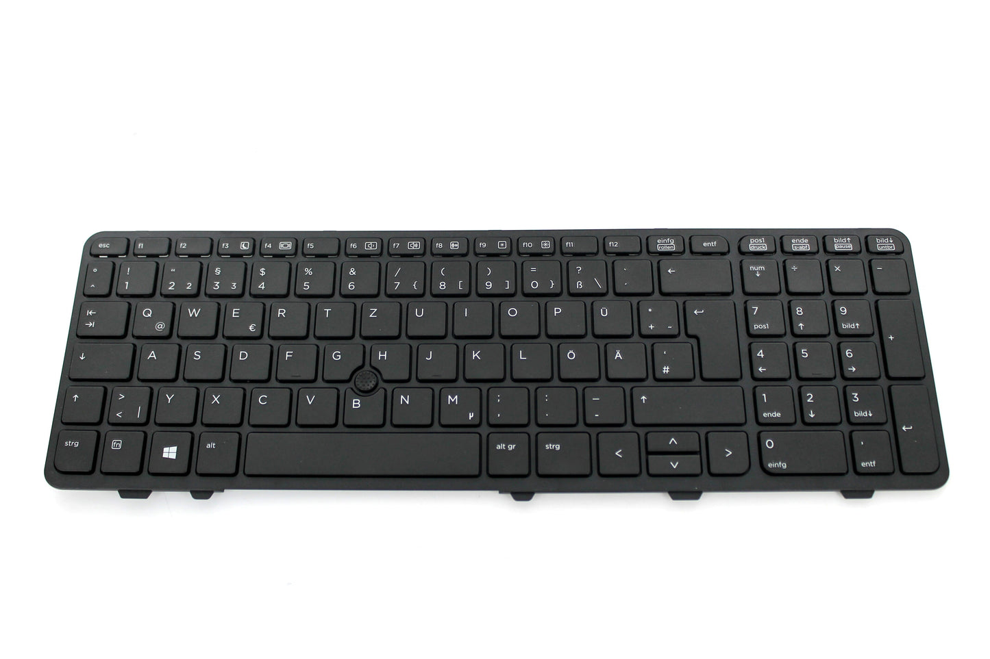 HP Laptop-Tastatur QWERTZ DE + Trackpoint