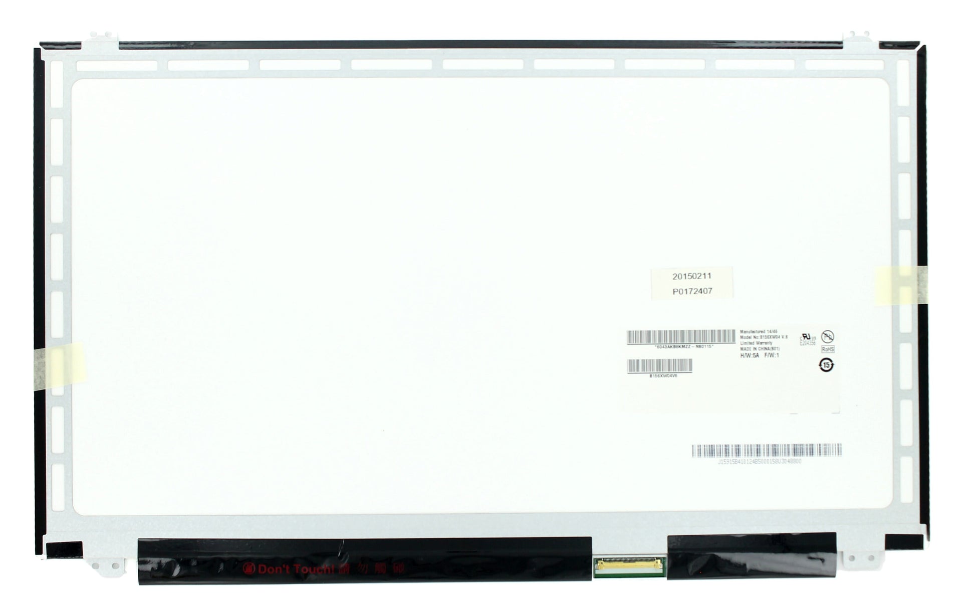 15.6 Inch LCD Scherm 1366x768 Mat 40Pin