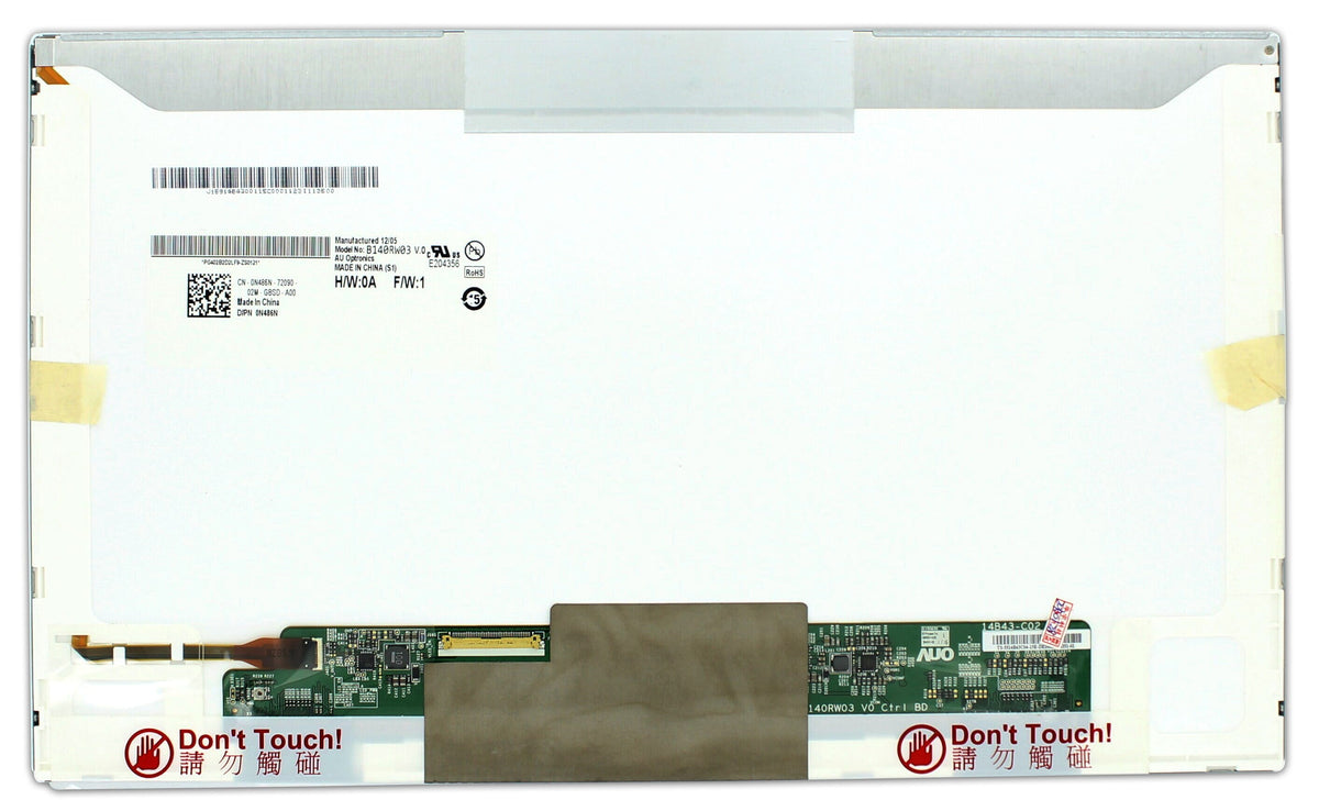 14.0 Inch LCD Scherm 1600x900 Glans 40Pin
