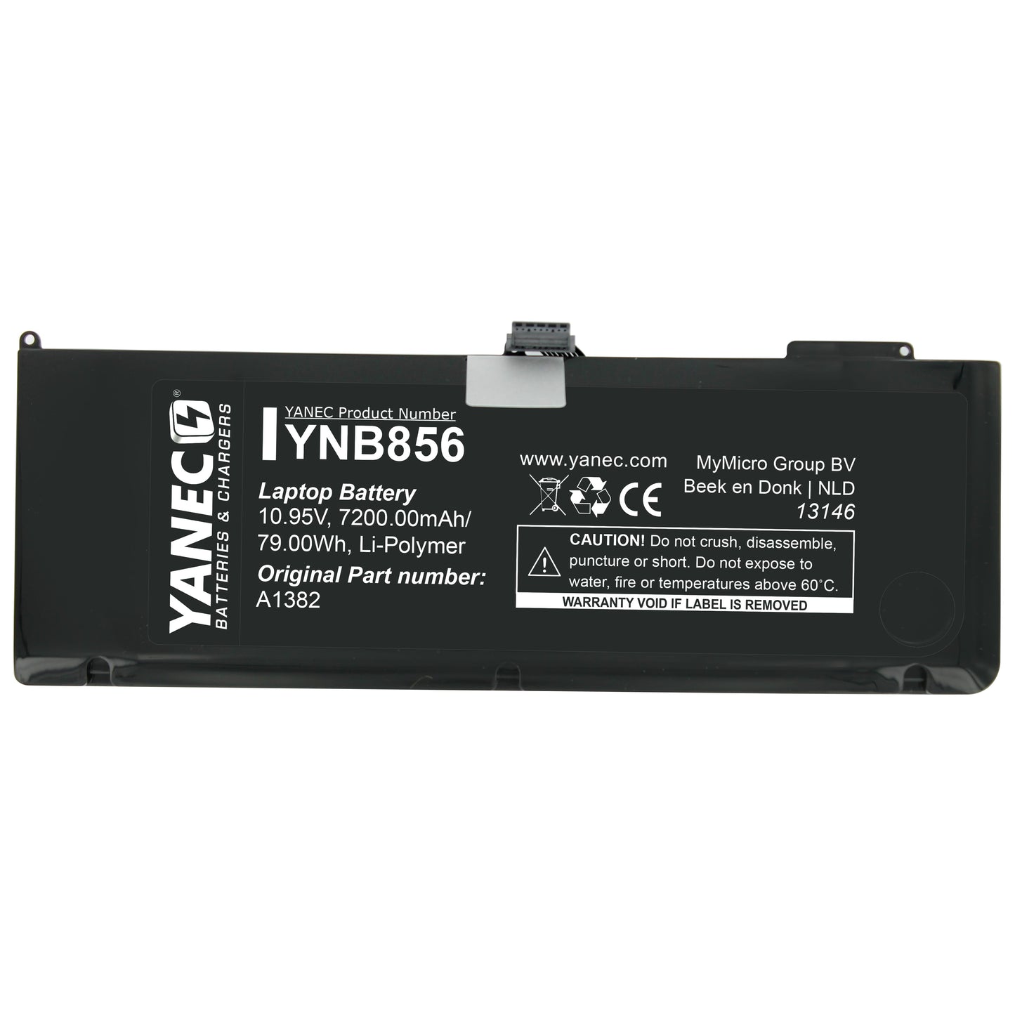 Yanec Macbook Accu 7000mAh