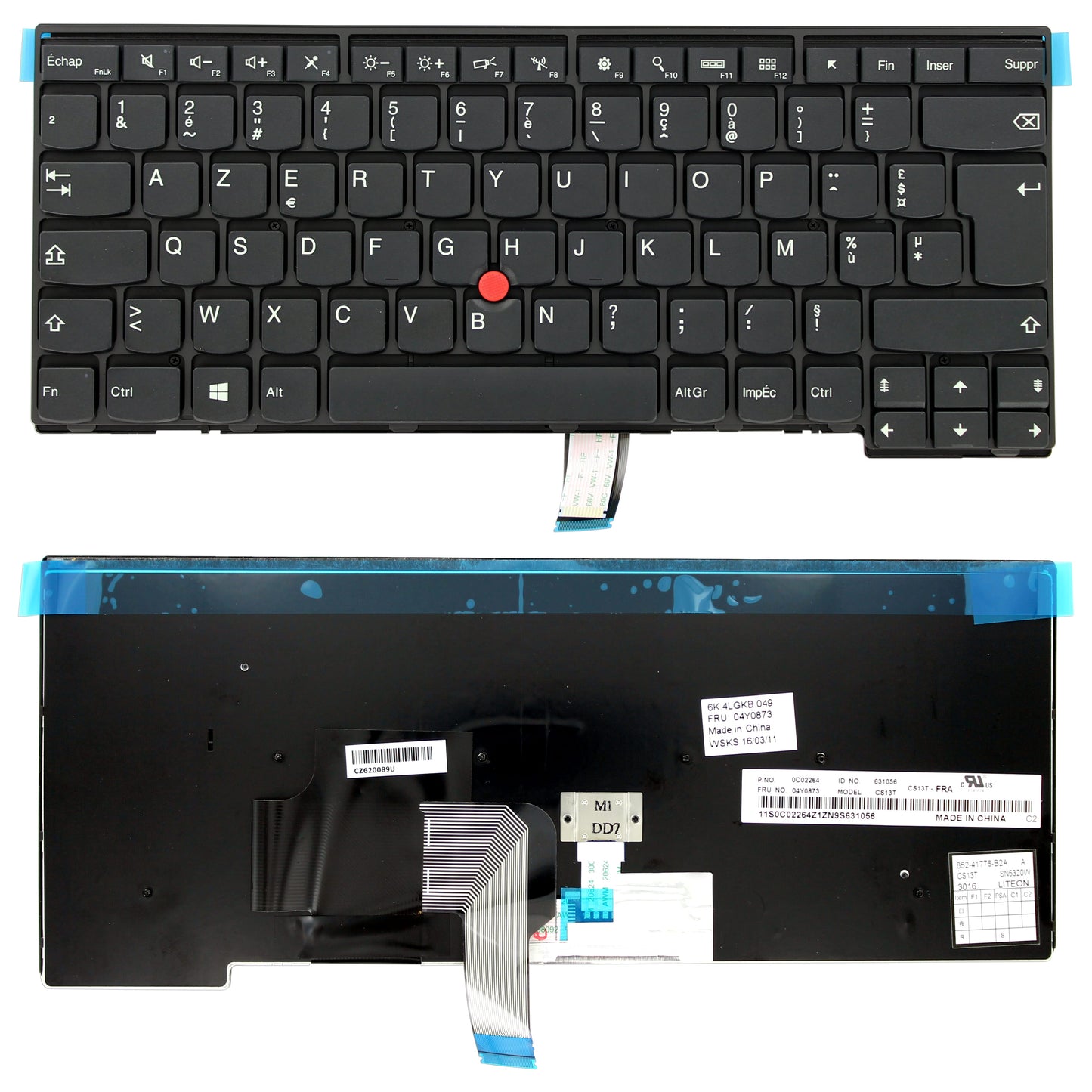 Lenovo Laptop Tastatur Azerty FR