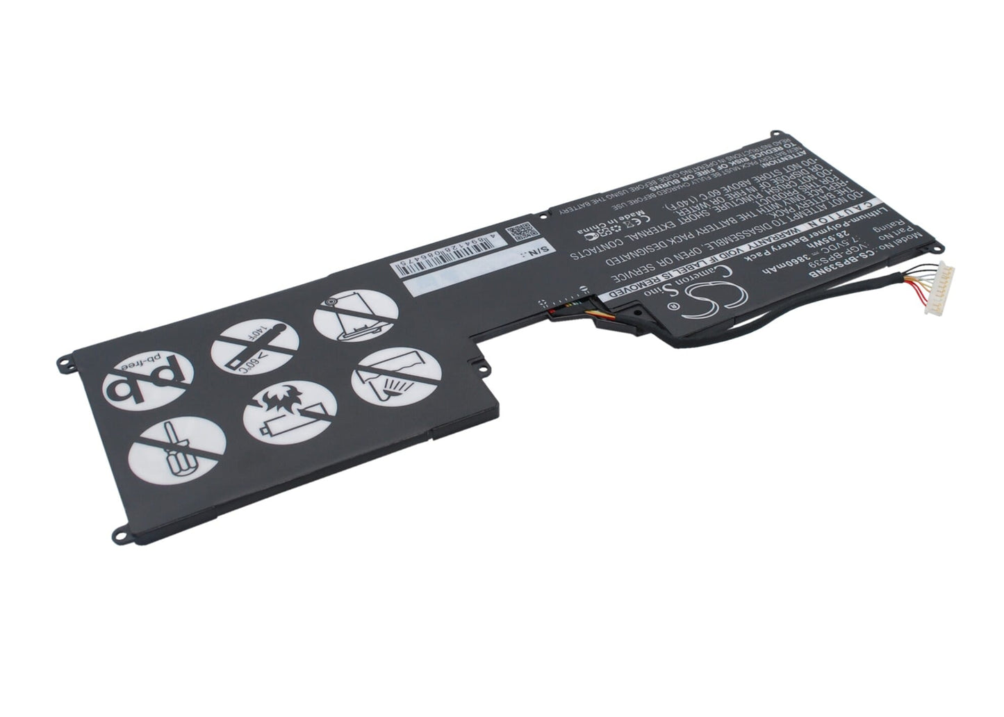 Batterie d'ordinateur portable 3860mAh