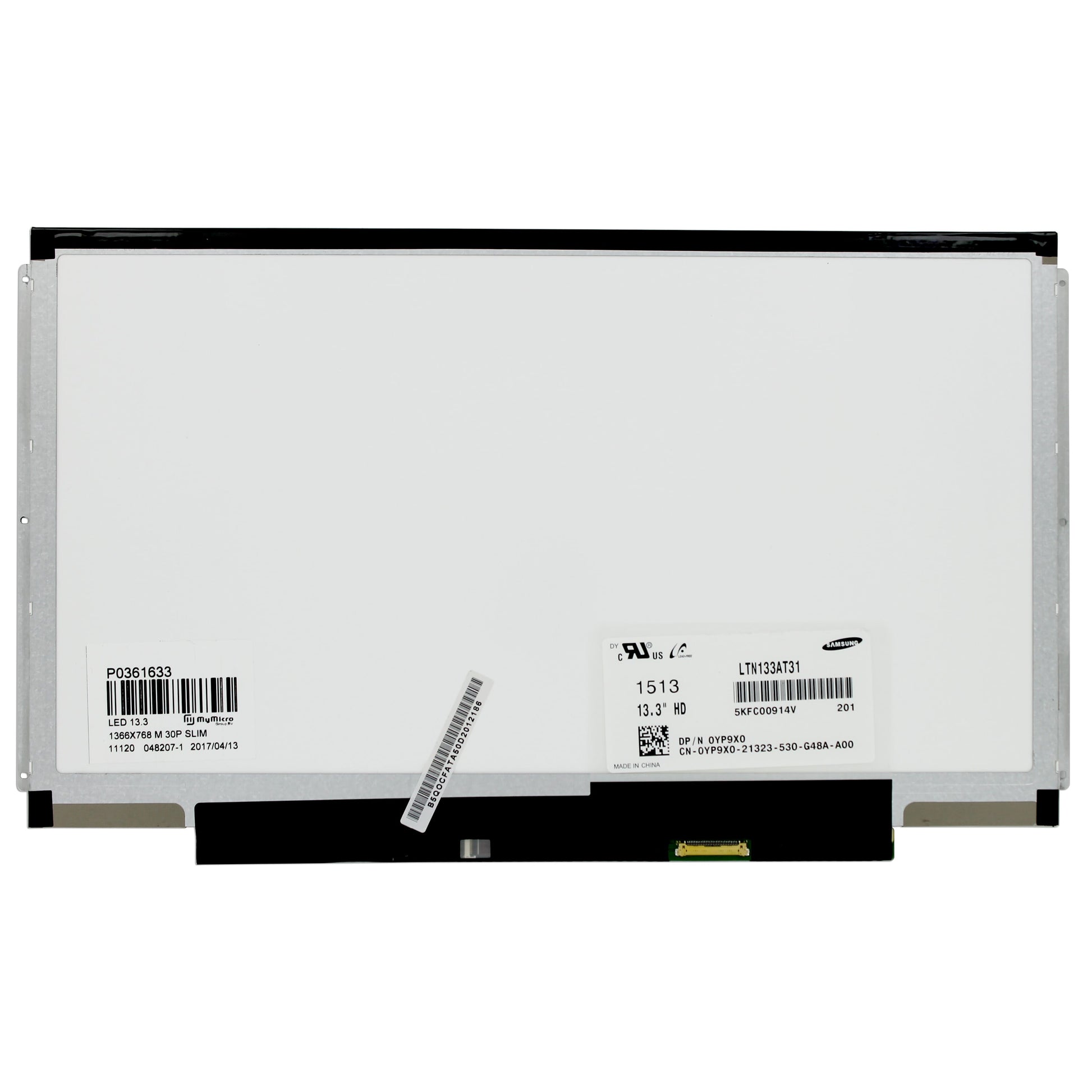 13.3 Inch LCD Scherm 1366x768 Mat 30Pin eDP