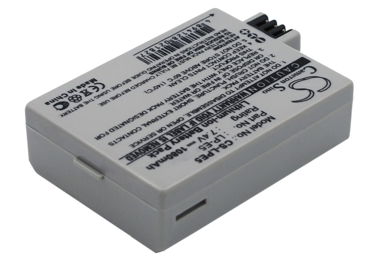 Digitale Camera Accu 7.4V 1080mAh Li-ion Voor Canon