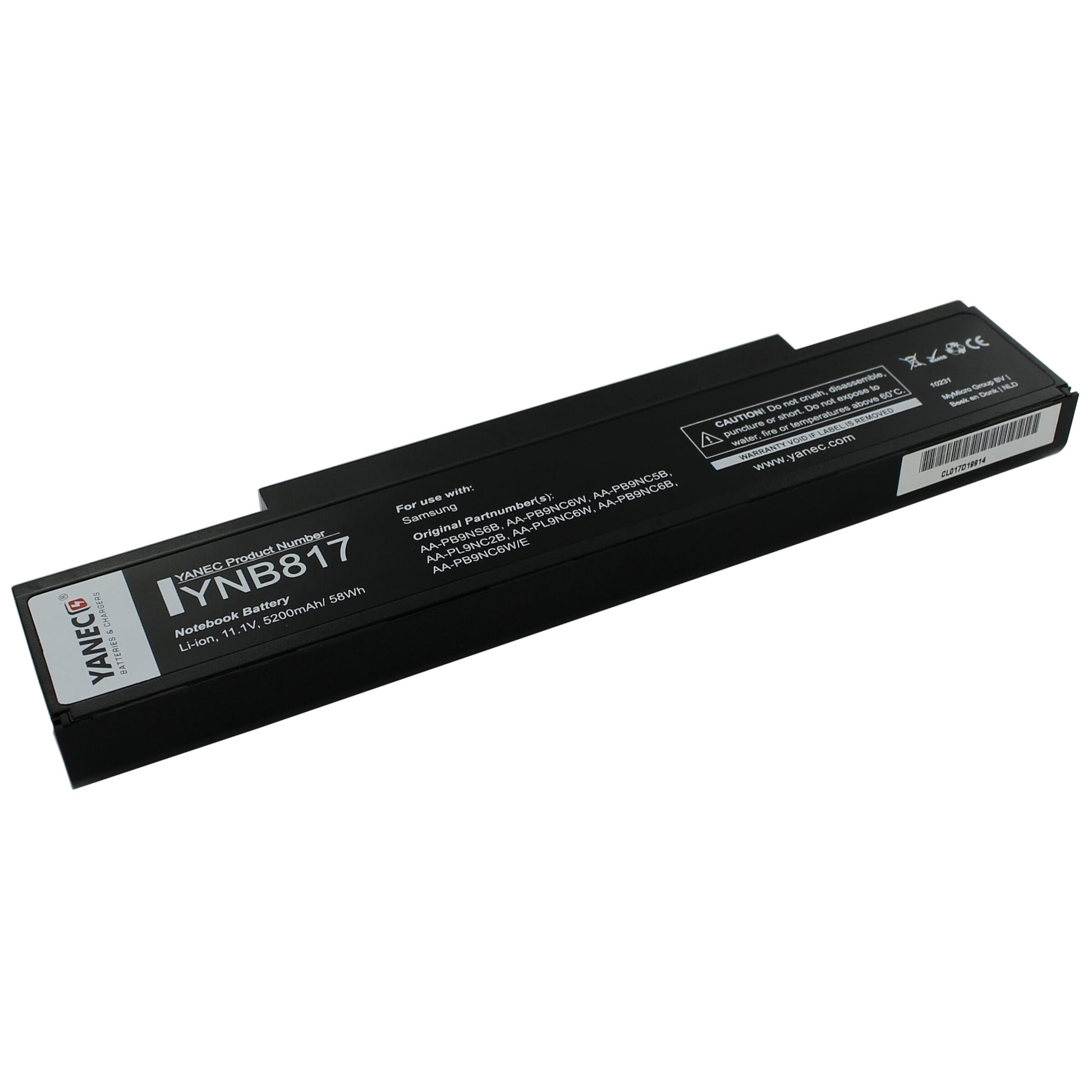 Yanec Laptop Accu 5200mAh