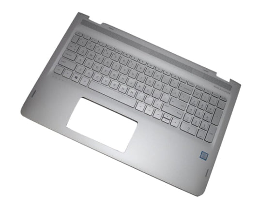 Clavier d'ordinateur portable HP Qwertz DE + coque supérieure