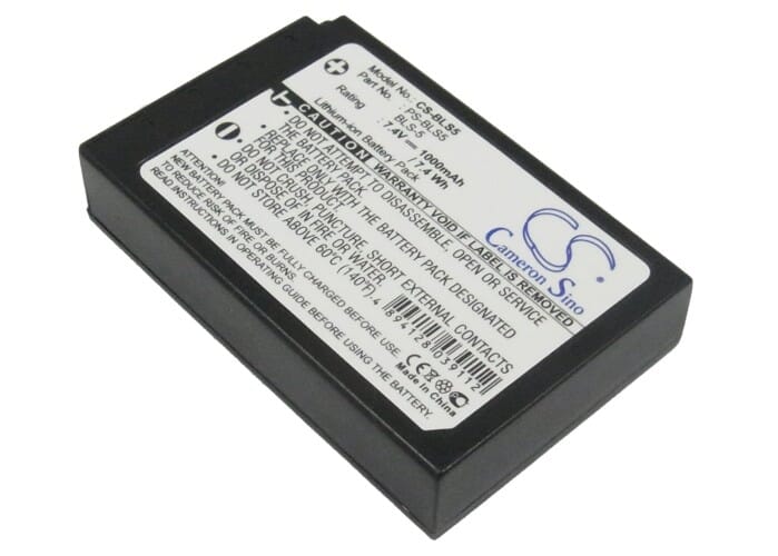 Digitaler Kamera-Akku 7.4V 1100mAh Li-Ion für Olympus