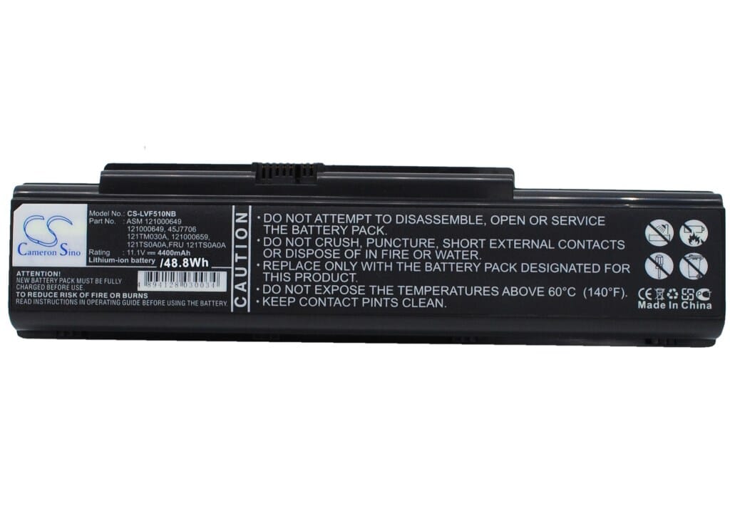 Laptop accu 4400mAh