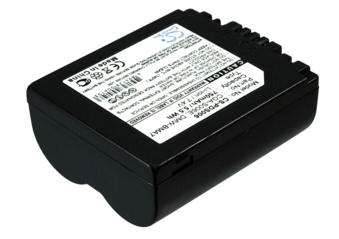 Digitale Camera Accu 7.4V 750mAh Li-ion Voor Panasonic