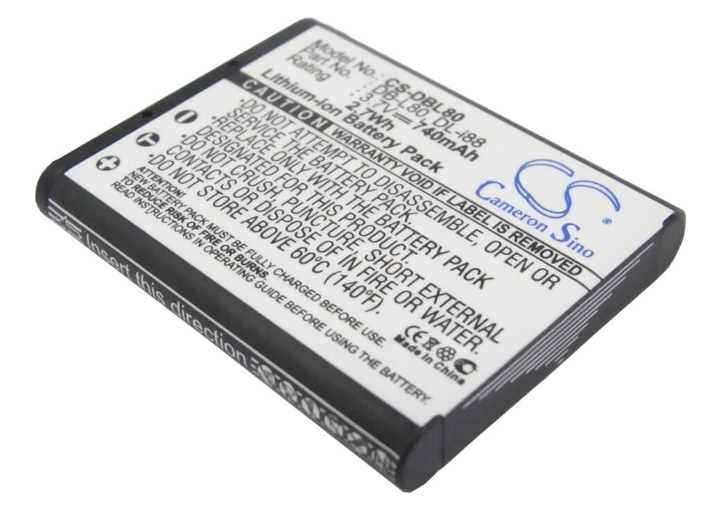Batterie caméscope 3.7V 740mAh