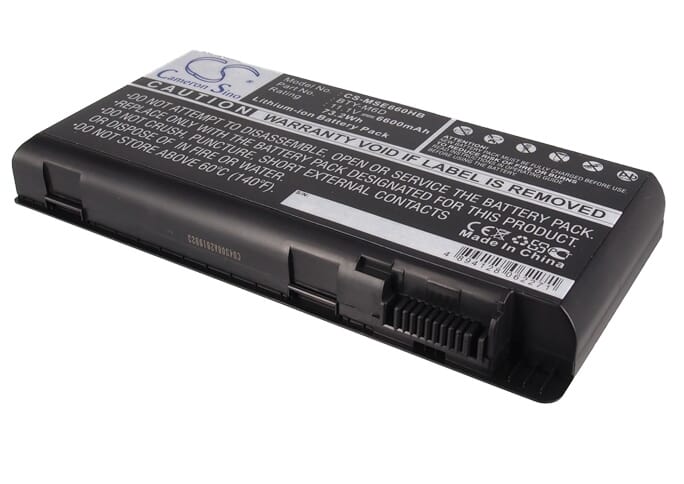 Batterie d'ordinateur portable 6600mAh